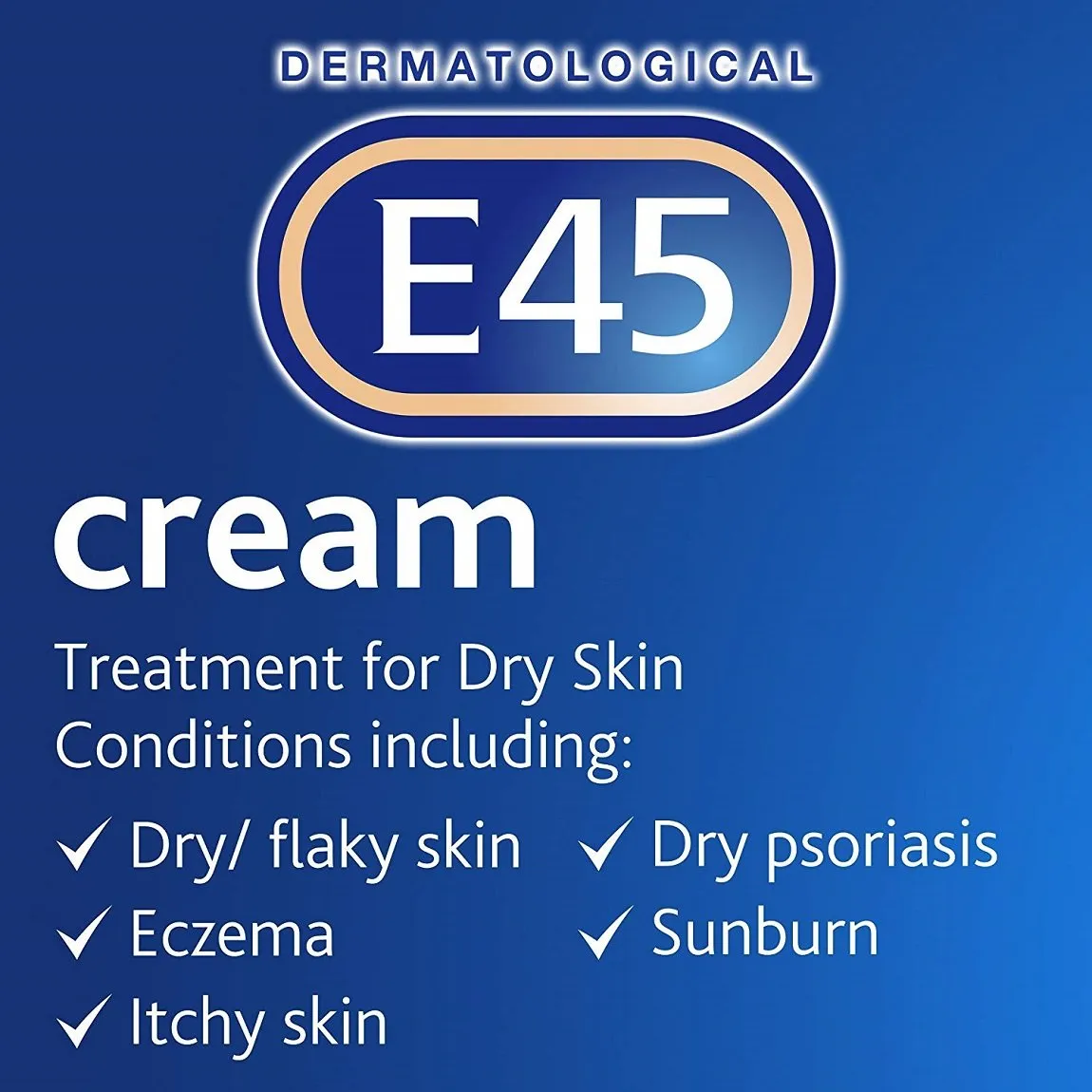 اي-45 كريم البشرة - E45 Dermatological Moisturising Cream