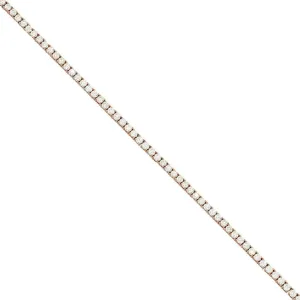 14k Gold Diamond Tennis Chain 3 MM 13.9 CTW