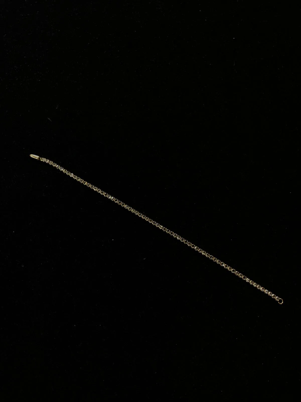 2 Ct Rose-Cut Diamonds Tennis Bracelet