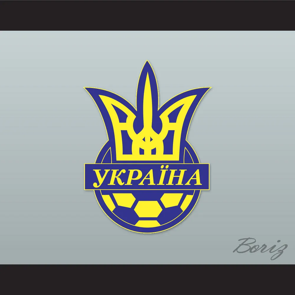 2006-2008 Style Andriy Shevchenko 7 Ukraine National Team Home Yellow Soccer Jersey