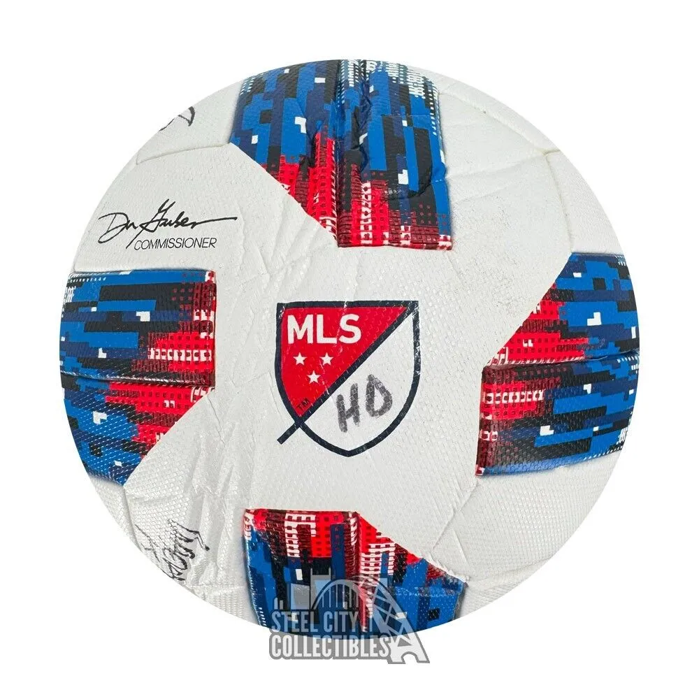 2018 Houston Dynamo Auto Match Used Soccer Ball - JSA/Fanatics LOA (23 Sigs)