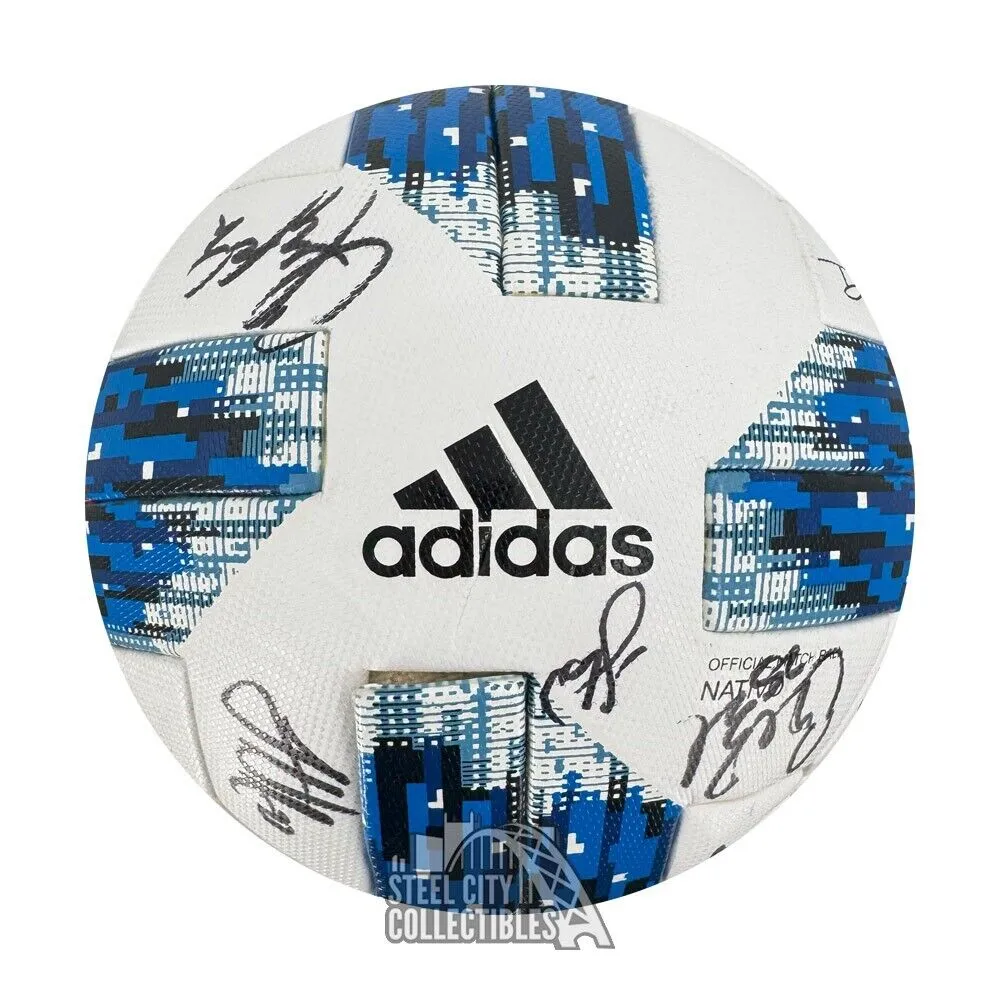 2018 Houston Dynamo Auto Match Used Soccer Ball - JSA/Fanatics LOA (23 Sigs)