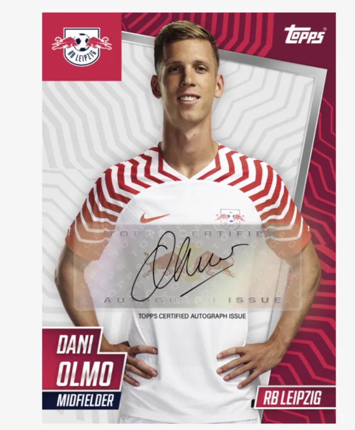 2023-24 Topps 100% RB Leipzig Soccer Hobby