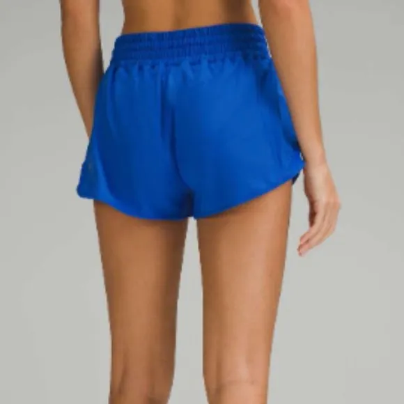 (2380/81) NWT Hotty Hot HR Lined Short 2.5”- BLUE BLAZER size 12/14