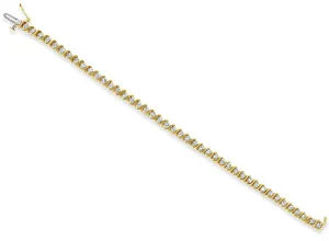3 Carat S Style Diamond Tennis Bracelet