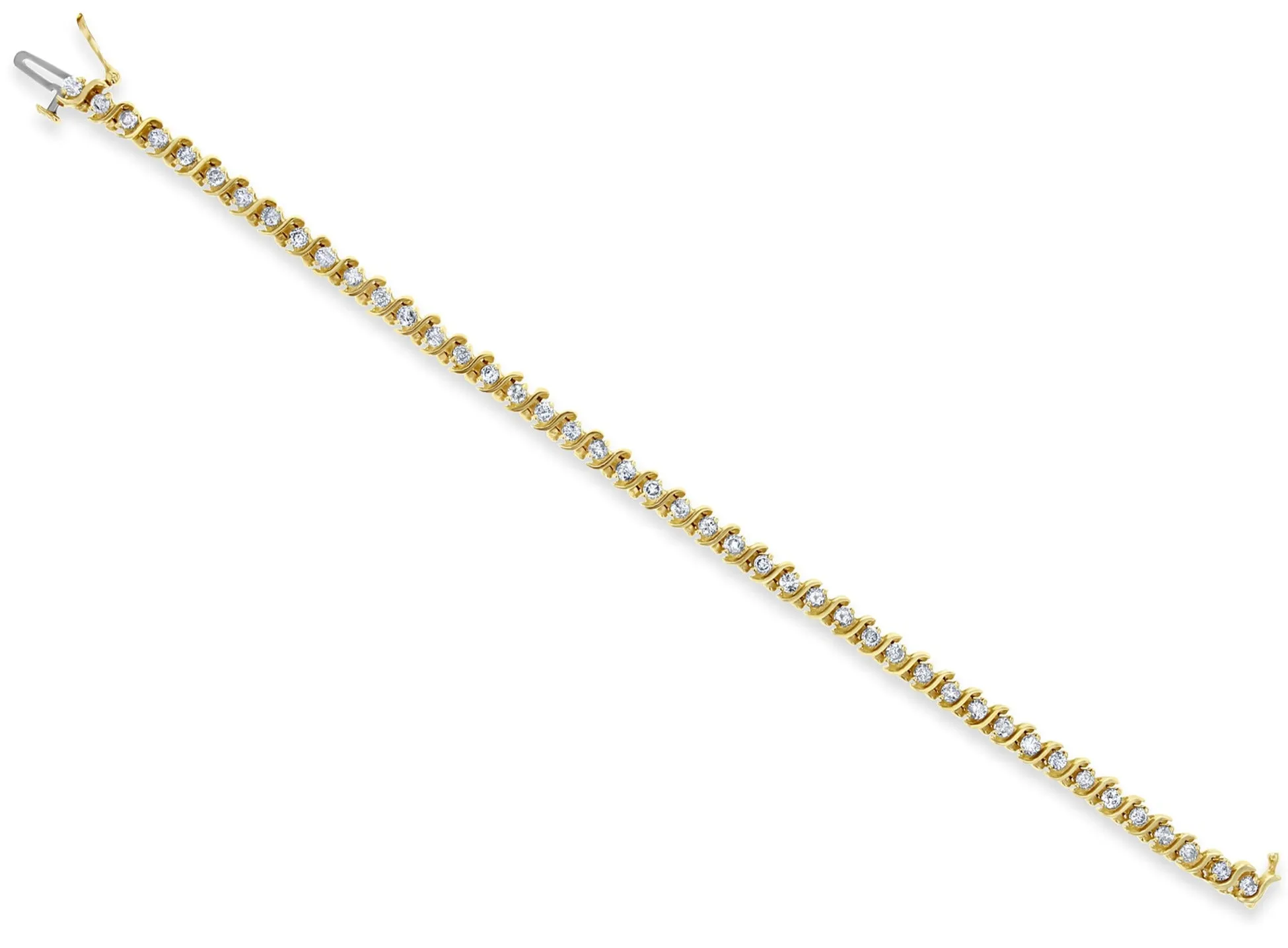 3 Carat S Style Diamond Tennis Bracelet