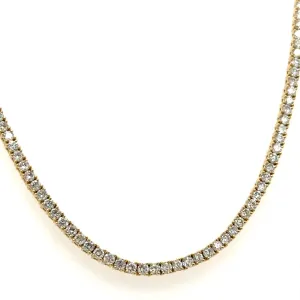 6.03ct tw Diamond Riviera Line Tennis Necklace