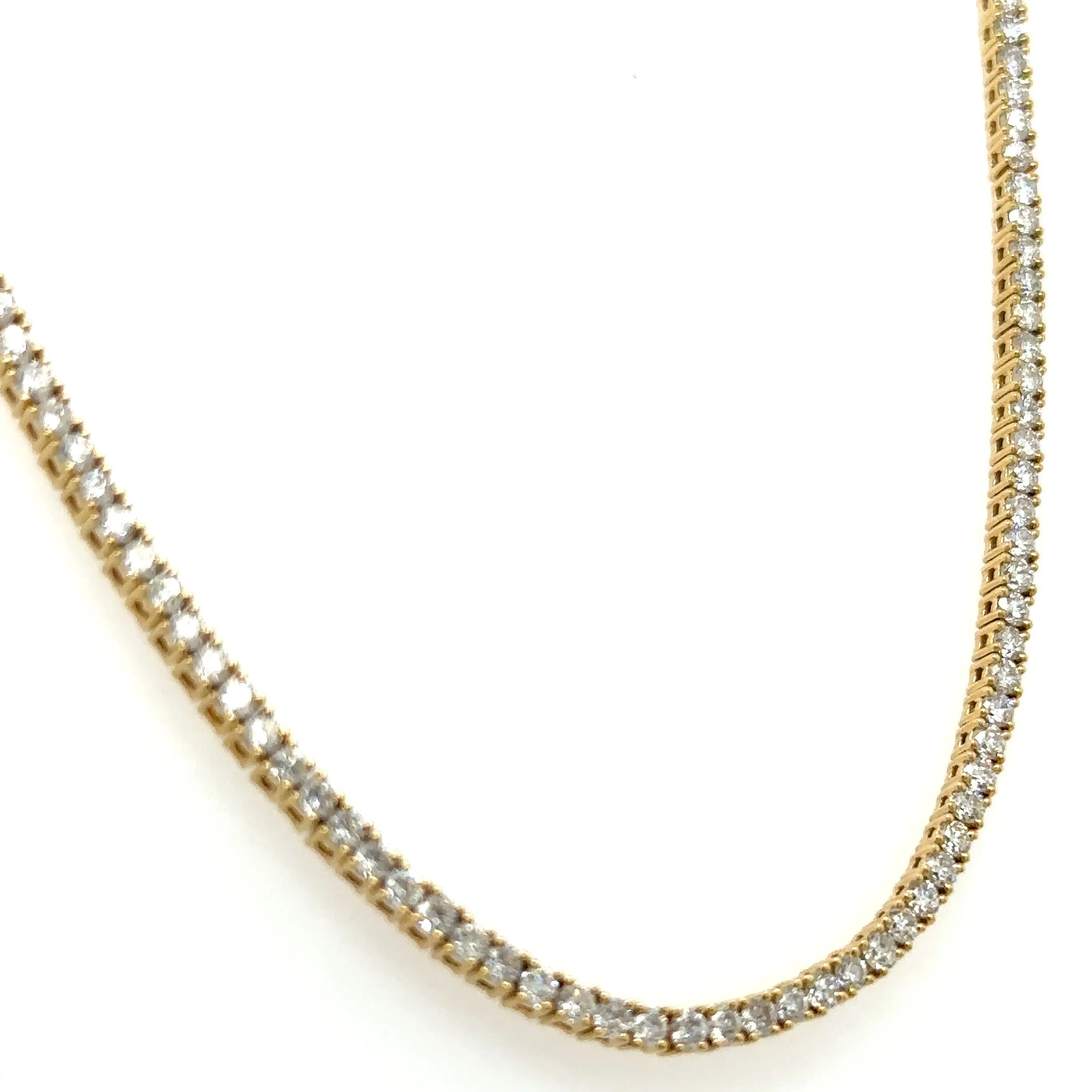 6.03ct tw Diamond Riviera Line Tennis Necklace