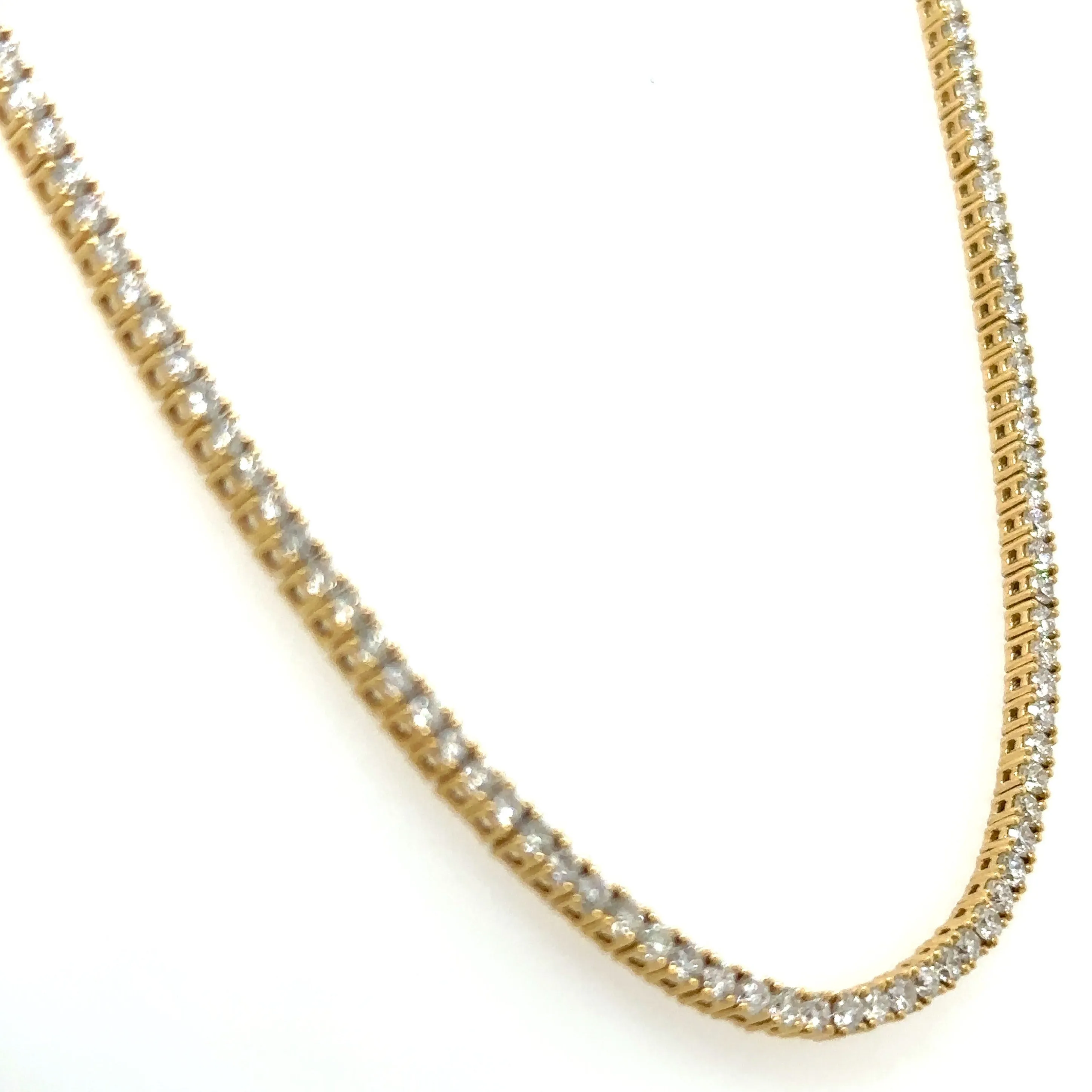 6.03ct tw Diamond Riviera Line Tennis Necklace