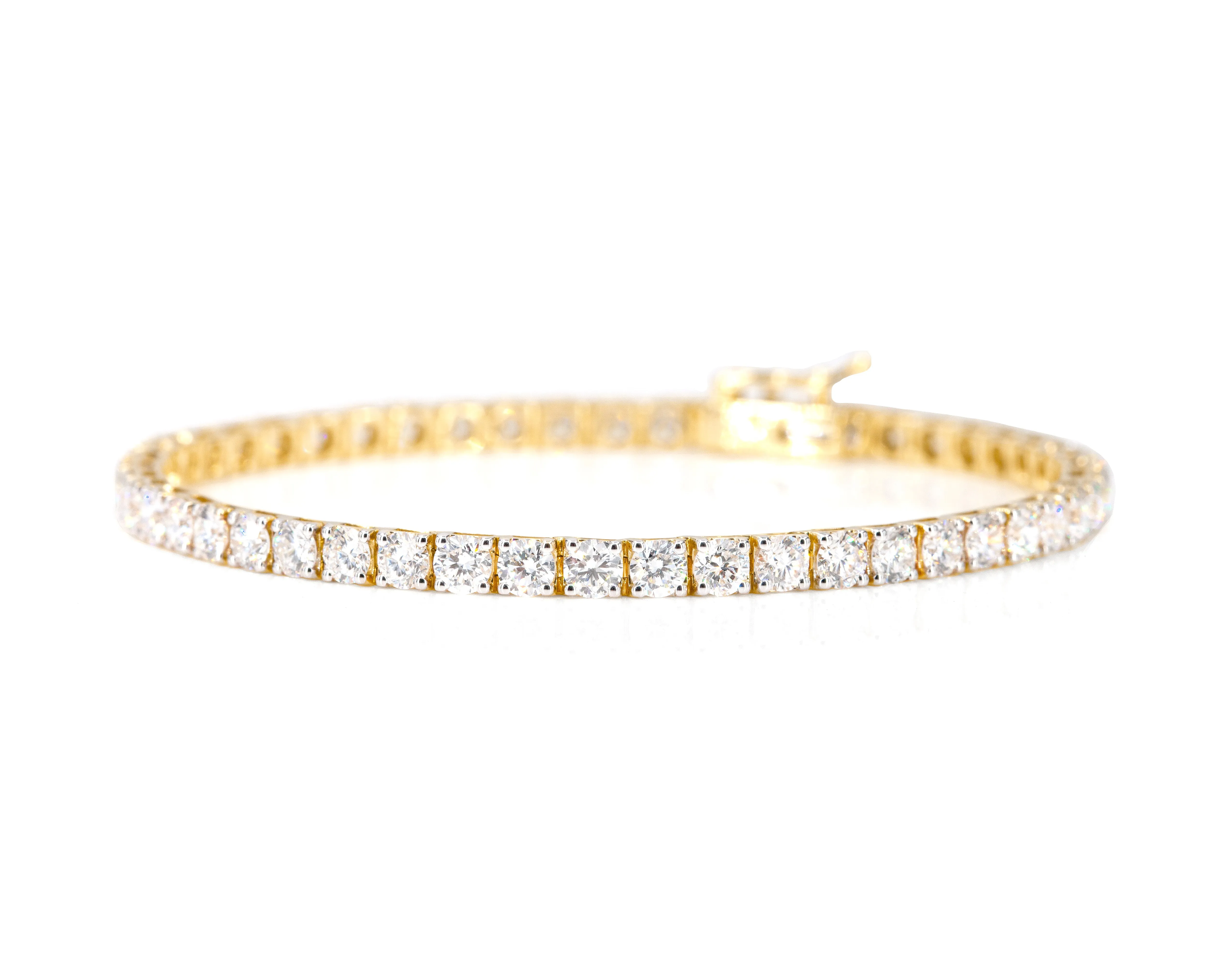 7-Carat Diamond Tennis Bracelet