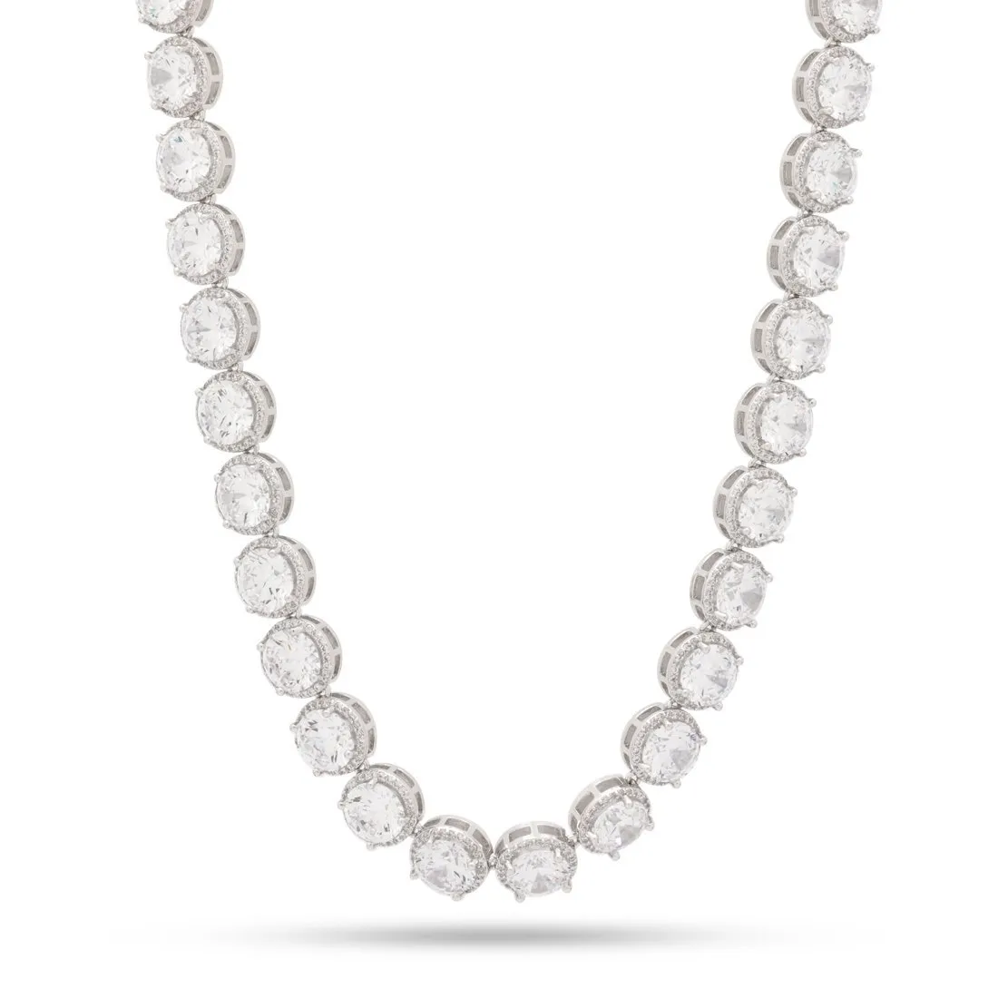 8mm Bezel-Set Tennis Chain