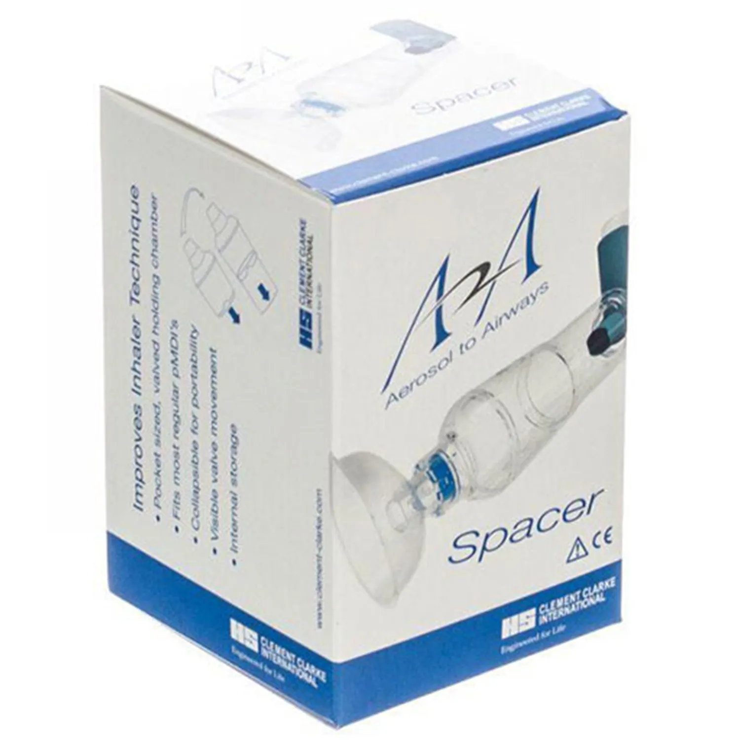 A2A Anti-Microbial Spacer | Boxed | With Small Mask