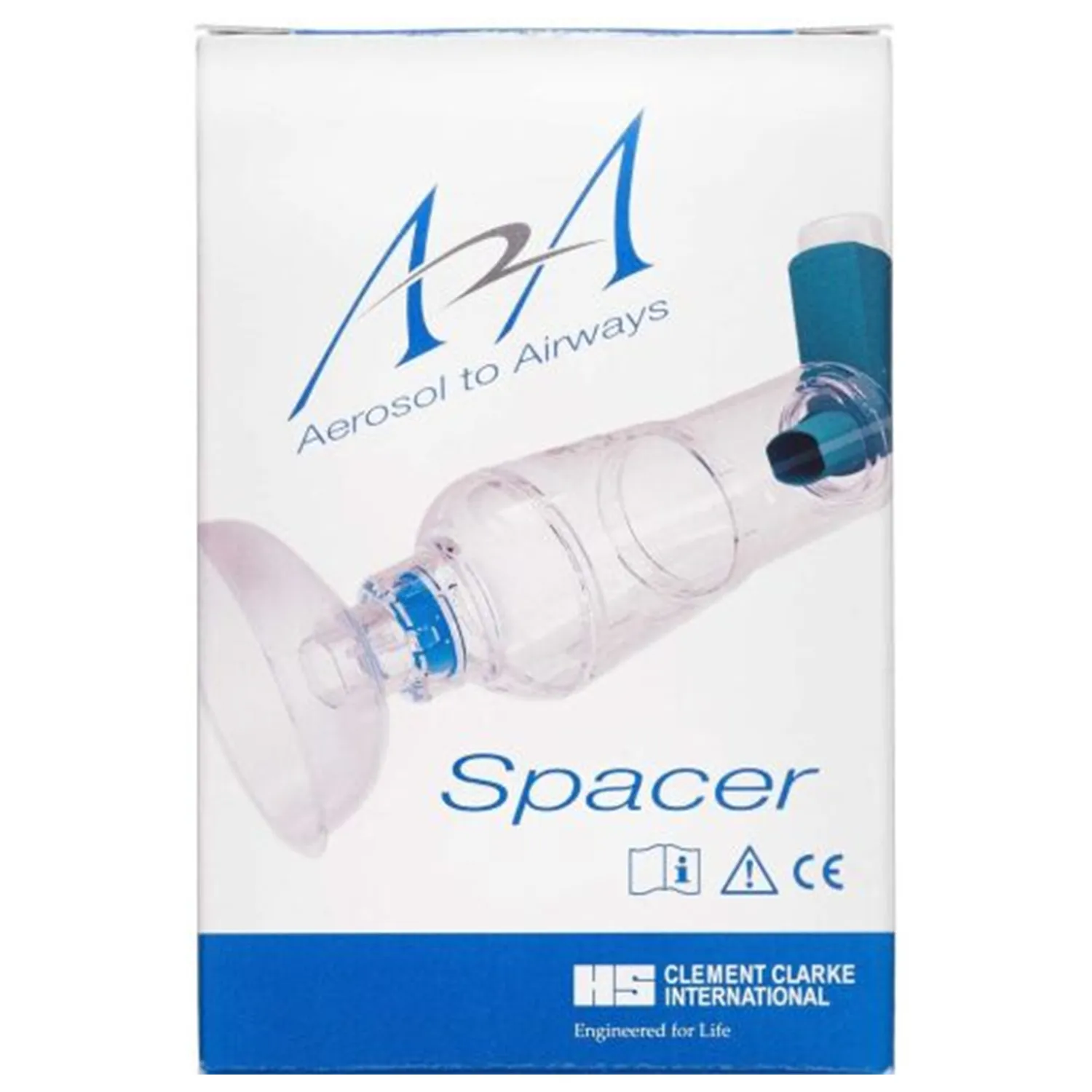 A2A Anti-Microbial Spacer | Boxed | With Small Mask