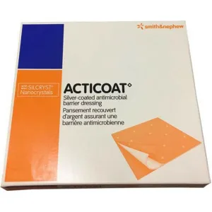 Acticoat Silver Antimicrobial Barrier Dressing 20cm x 40cm x 6