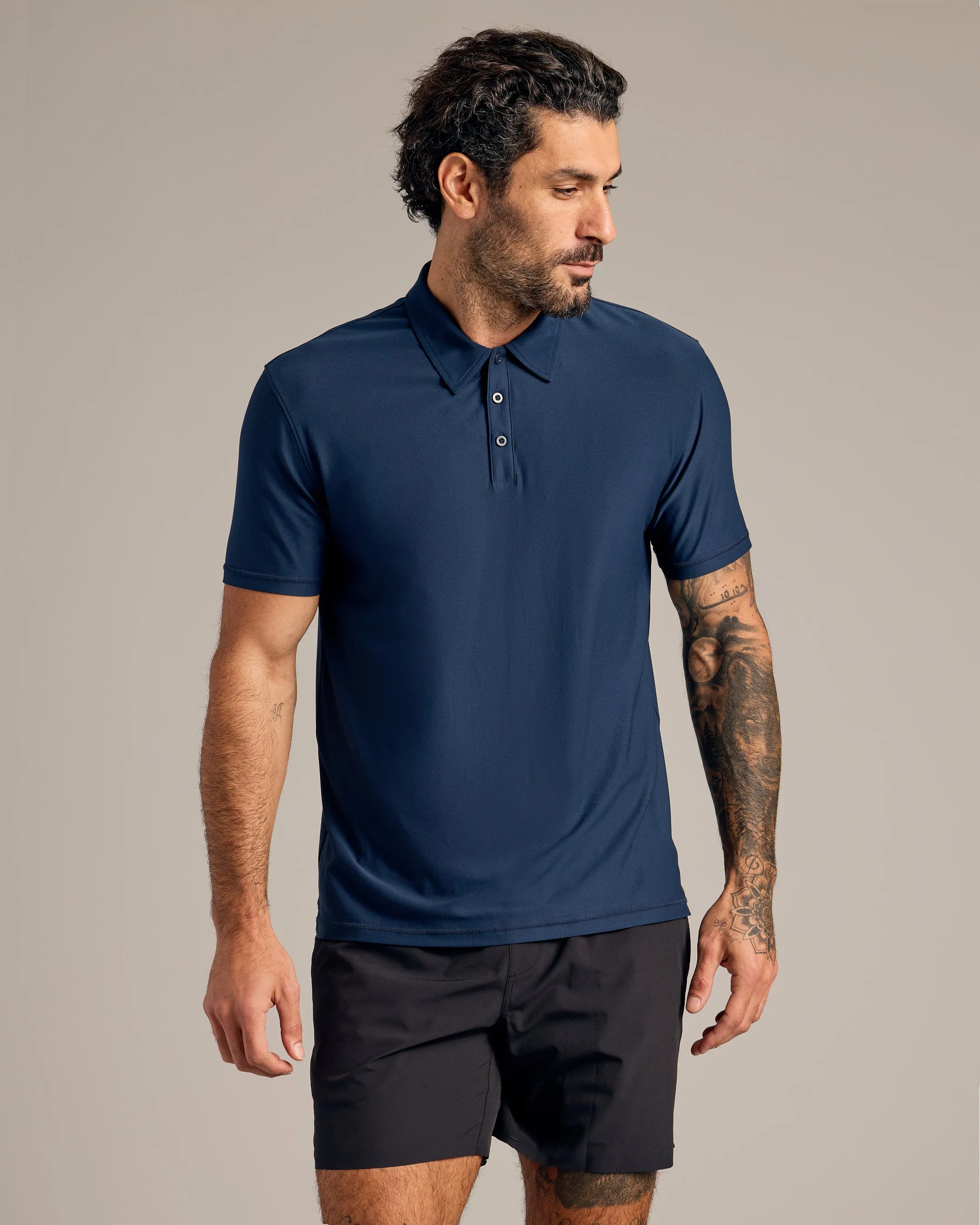 Active Short Sleeve Polo 3-Pack