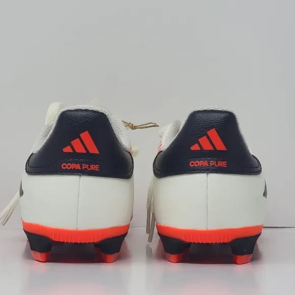 Adidas Copa Pure 2 Club FxG Soccer Cleats IG1103 Unisex Size 1 Ivory Black New