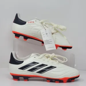 Adidas Copa Pure 2 Club FxG Soccer Cleats IG1103 Unisex Size 1 Ivory Black New