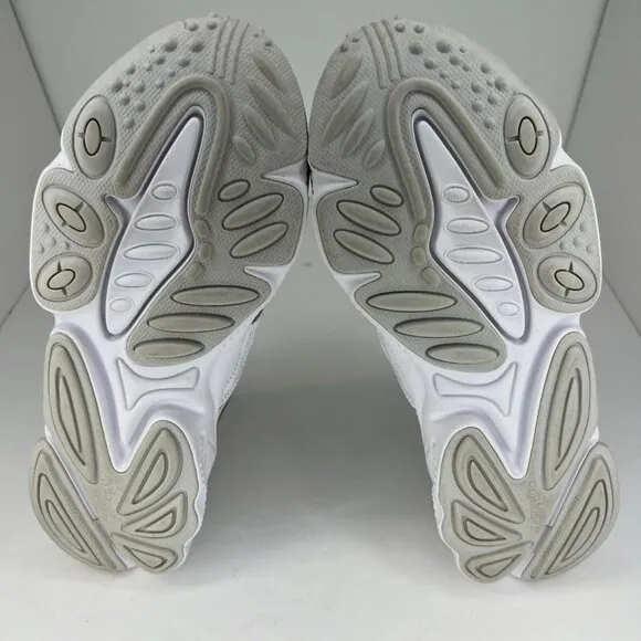 Adidas Mens 004001 White Ozweego Chalk Mesh Lace Up Size 9.5 Running Shoes