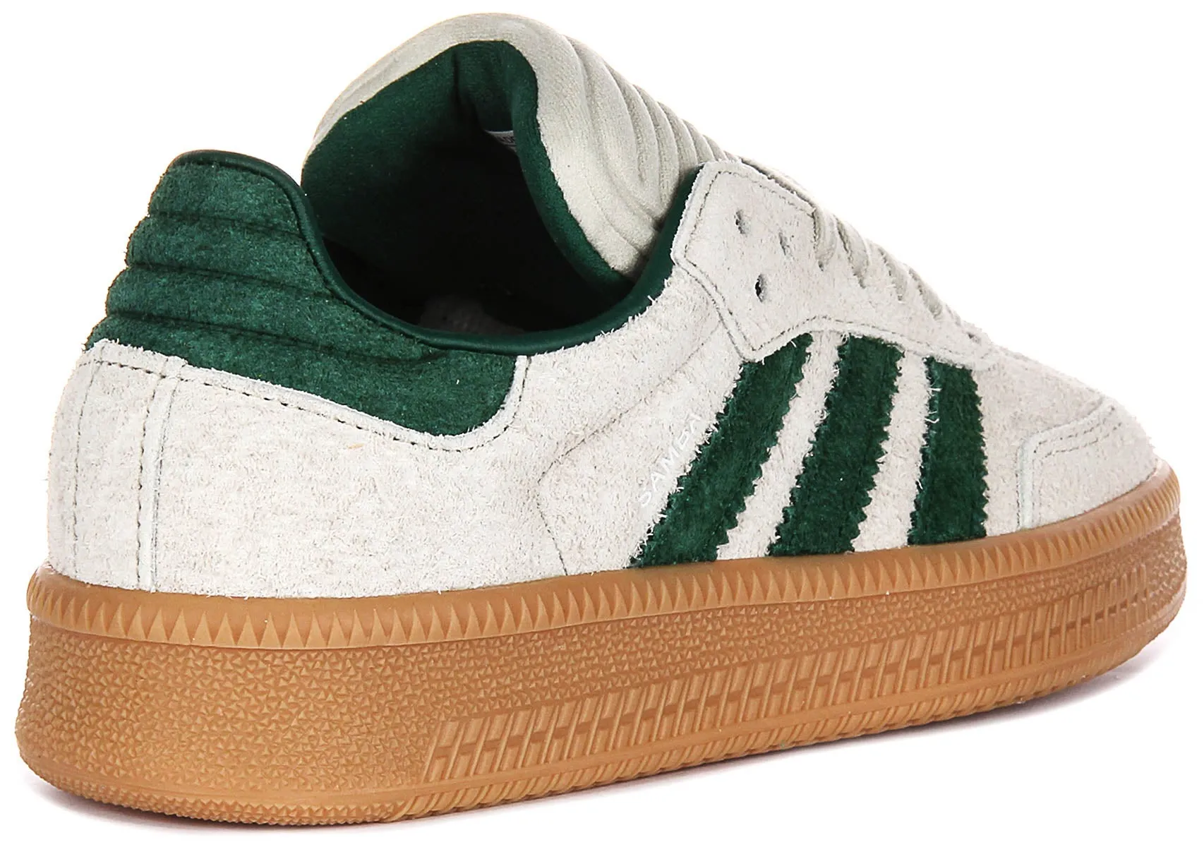 Adidas Samba XLG In Grey Green