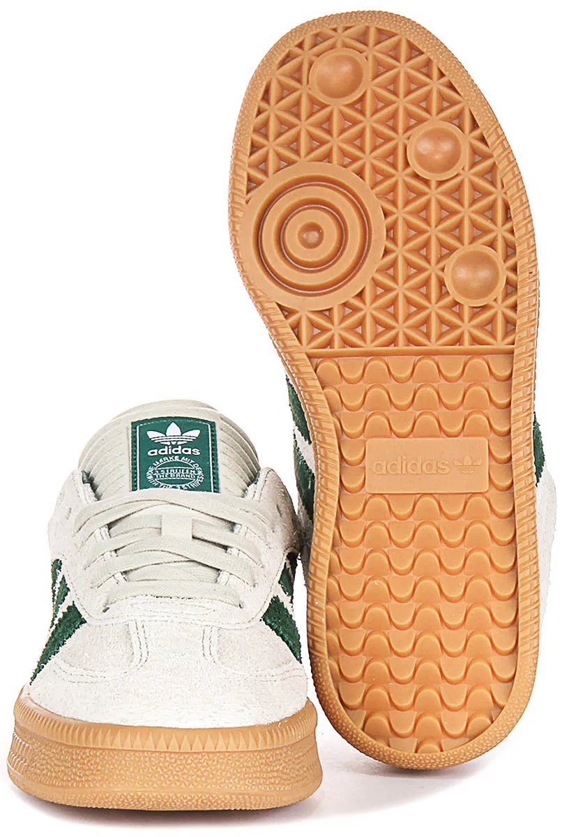 Adidas Samba XLG In Grey Green