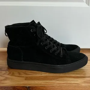 All Saints High Top Suede Shoes