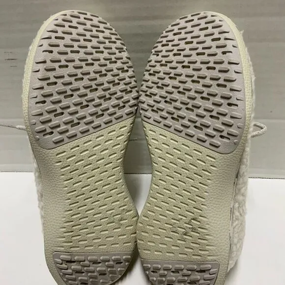 Allbirds Womens  6 Natural White Cloud Pixel Wool Dasher Fluff Sneaker Shoes