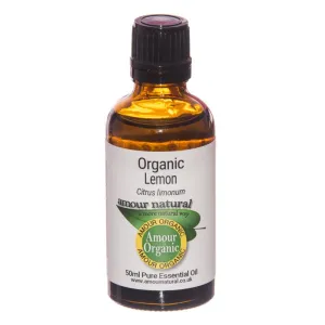 Amour Natural Organic Lemon Essential Oil 50ml