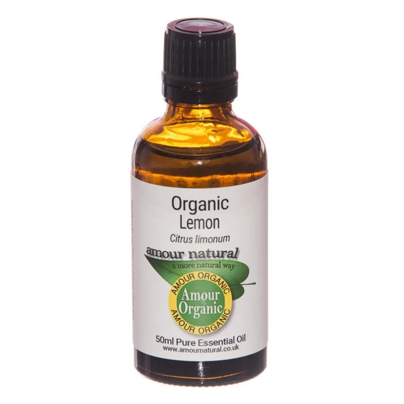 Amour Natural Organic Lemon Essential Oil 50ml