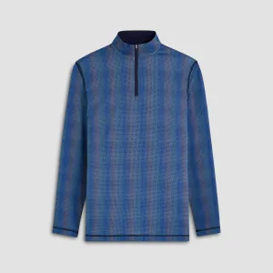 Anthony Mandala Print OoohCotton Quarter Zip Pullover