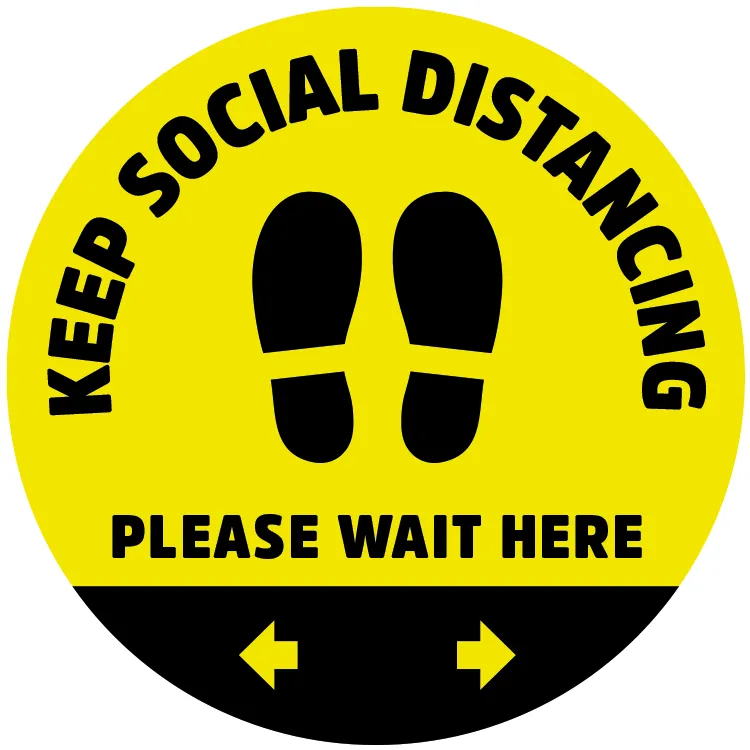 Anti-Slip Floor Stickers - Pack of 10
