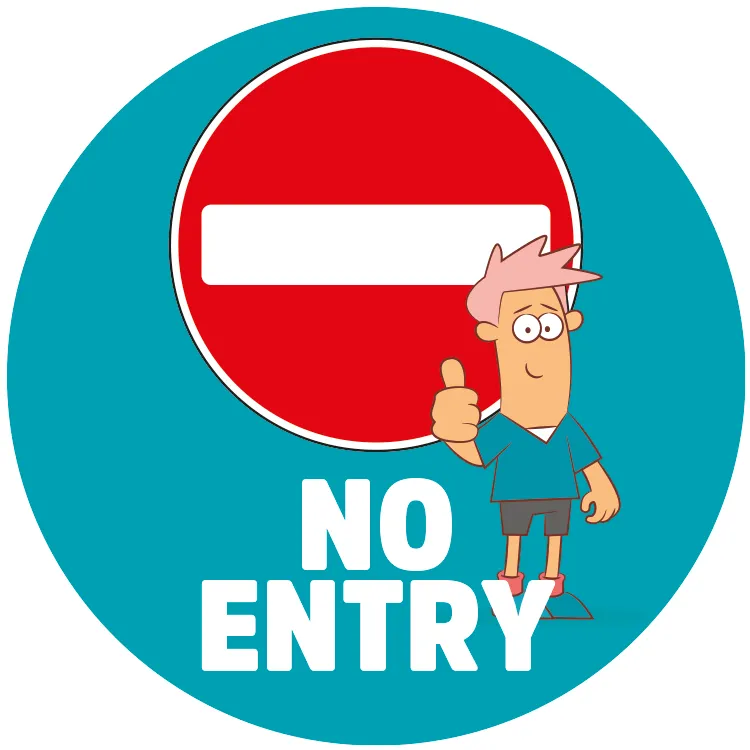 Anti-Slip Floor Stickers - Pack of 10