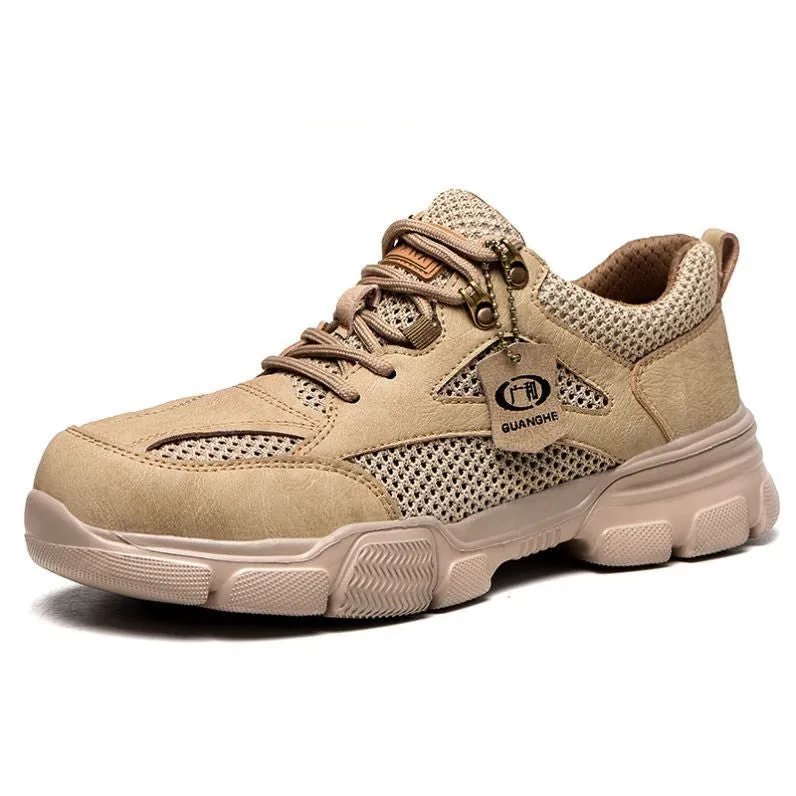 Anti-smashing, Anti-piercing And Deodorizing Lightweight Ultra-light Soft-soled Breathable Work Shoes