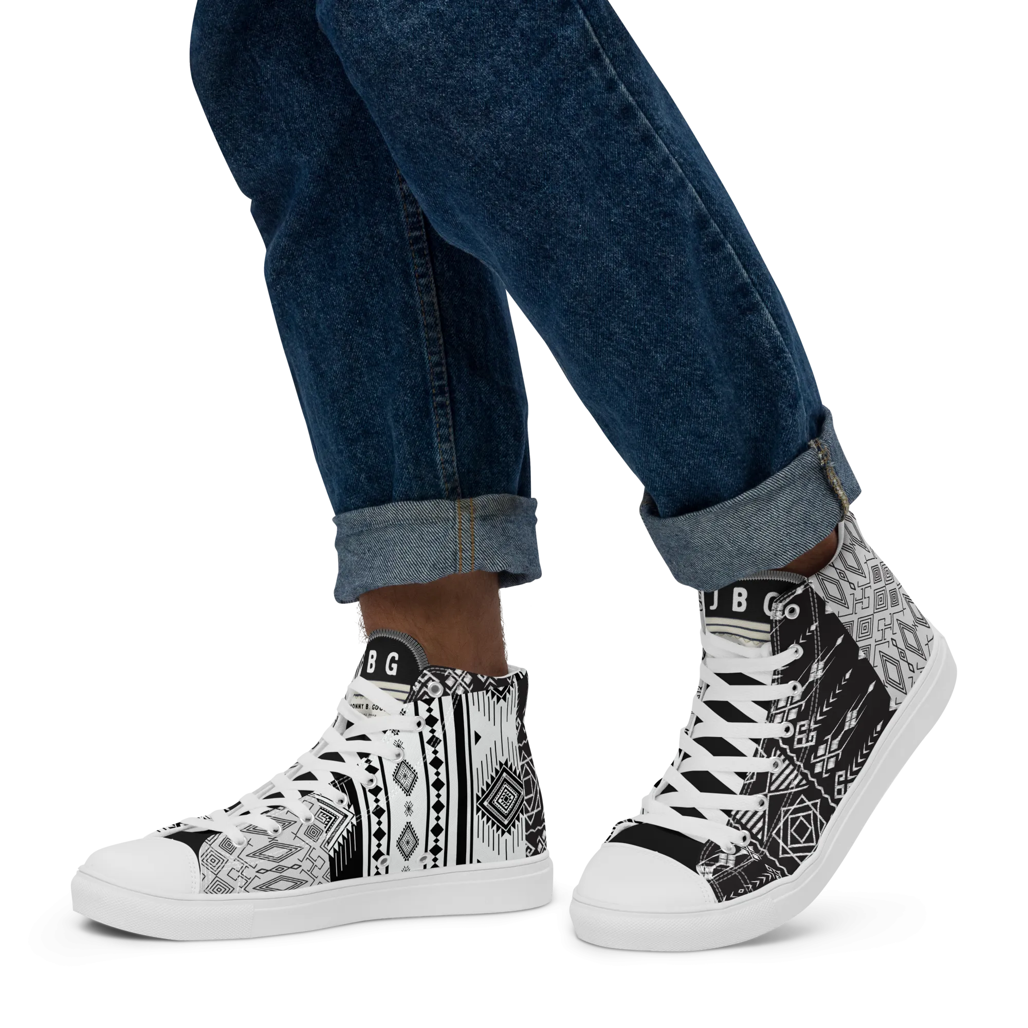 Apache Men’s high canvas shoes
