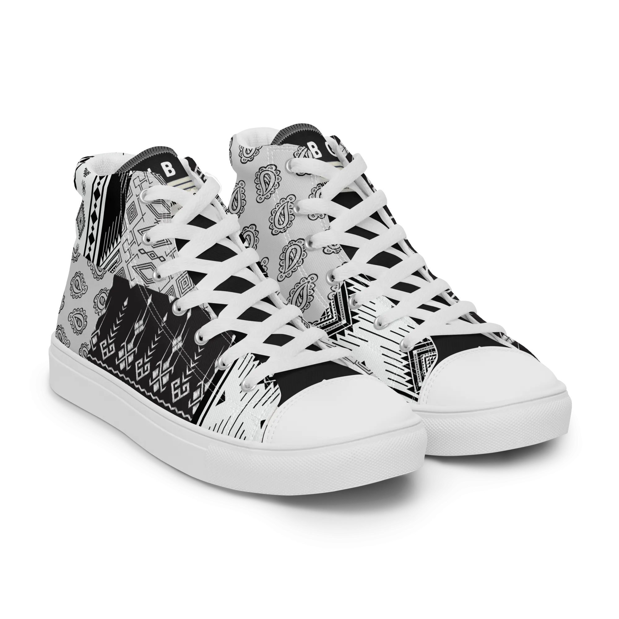 Apache Men’s high canvas shoes