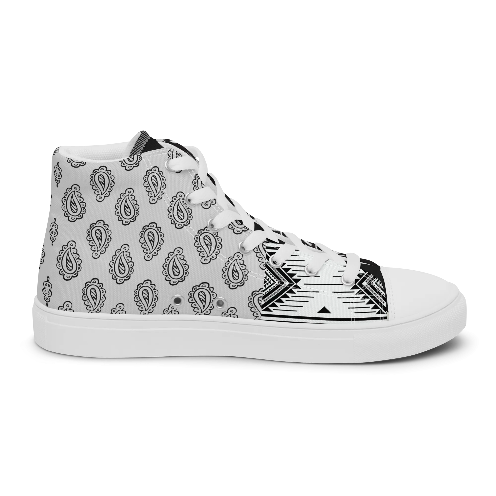 Apache Men’s high canvas shoes