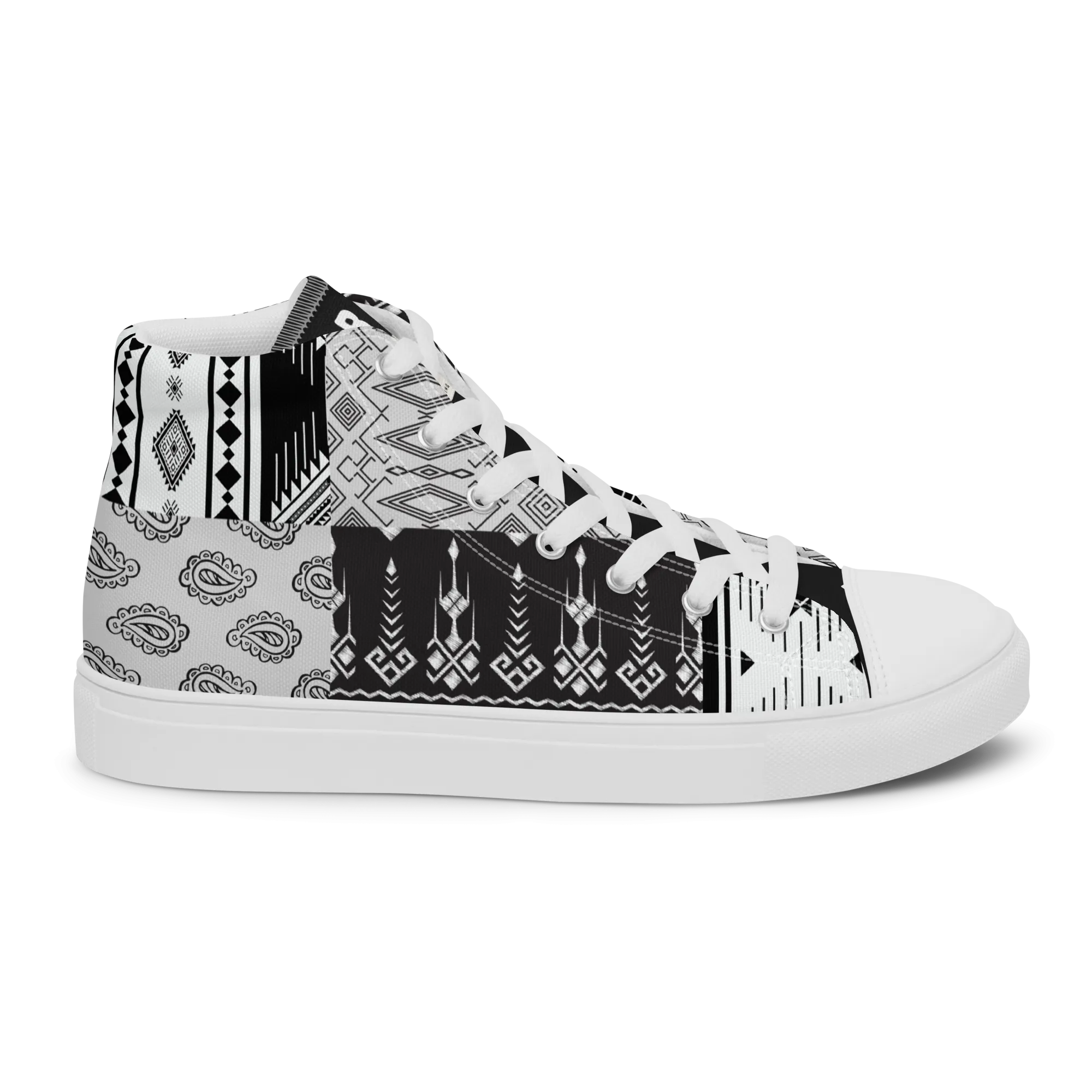 Apache Men’s high canvas shoes