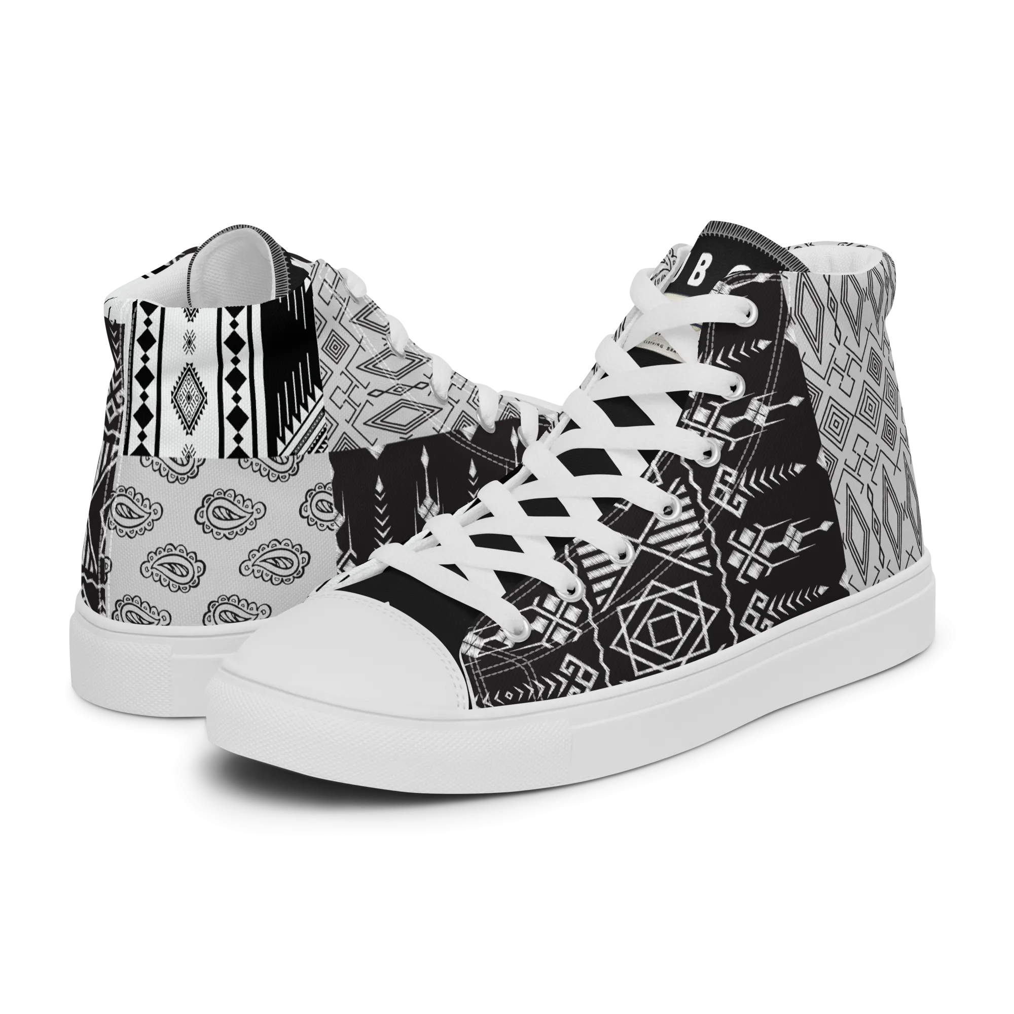 Apache Men’s high canvas shoes