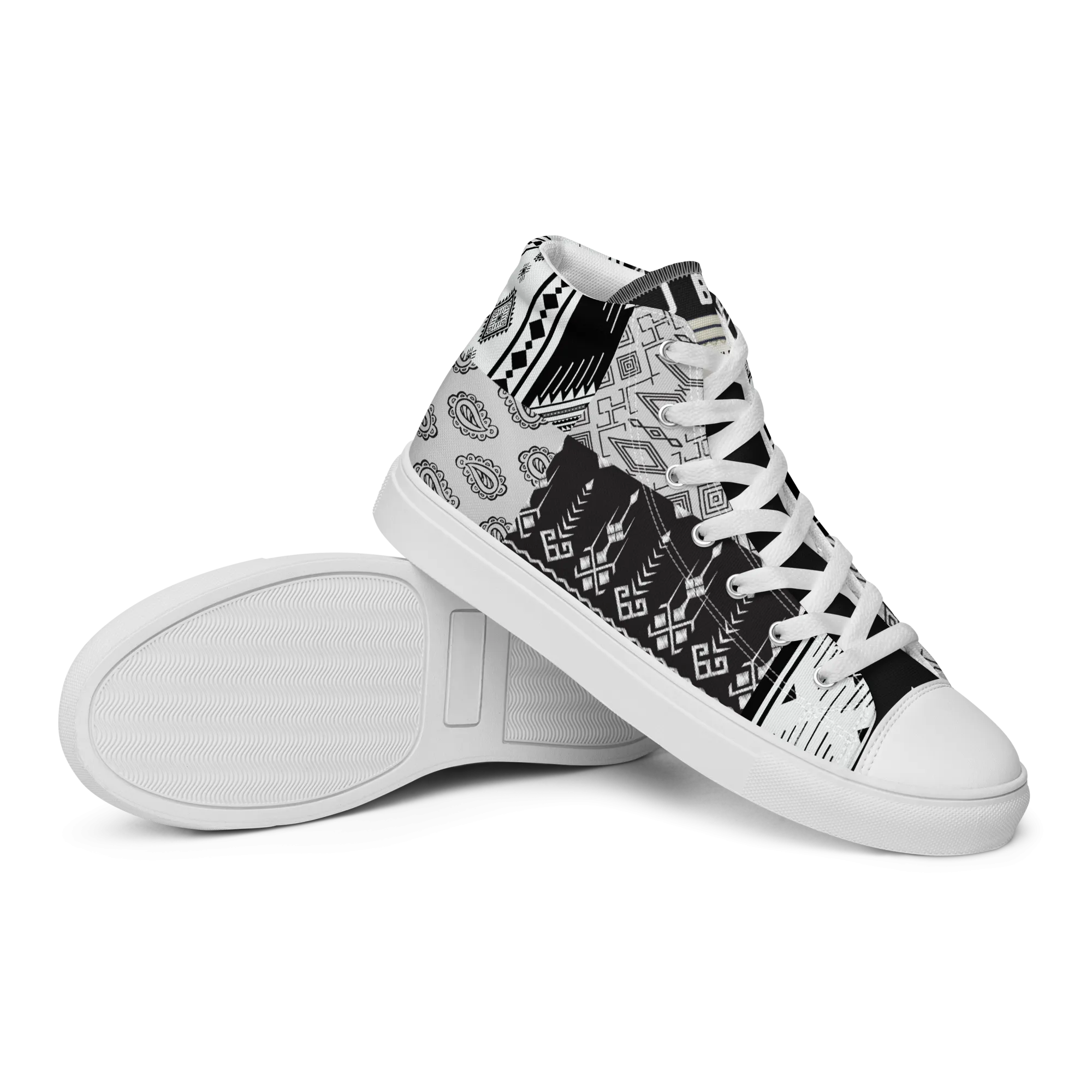 Apache Men’s high canvas shoes
