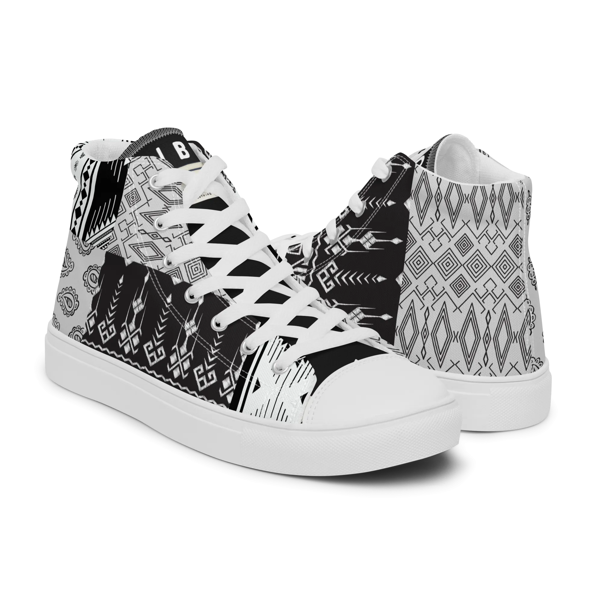 Apache Men’s high canvas shoes