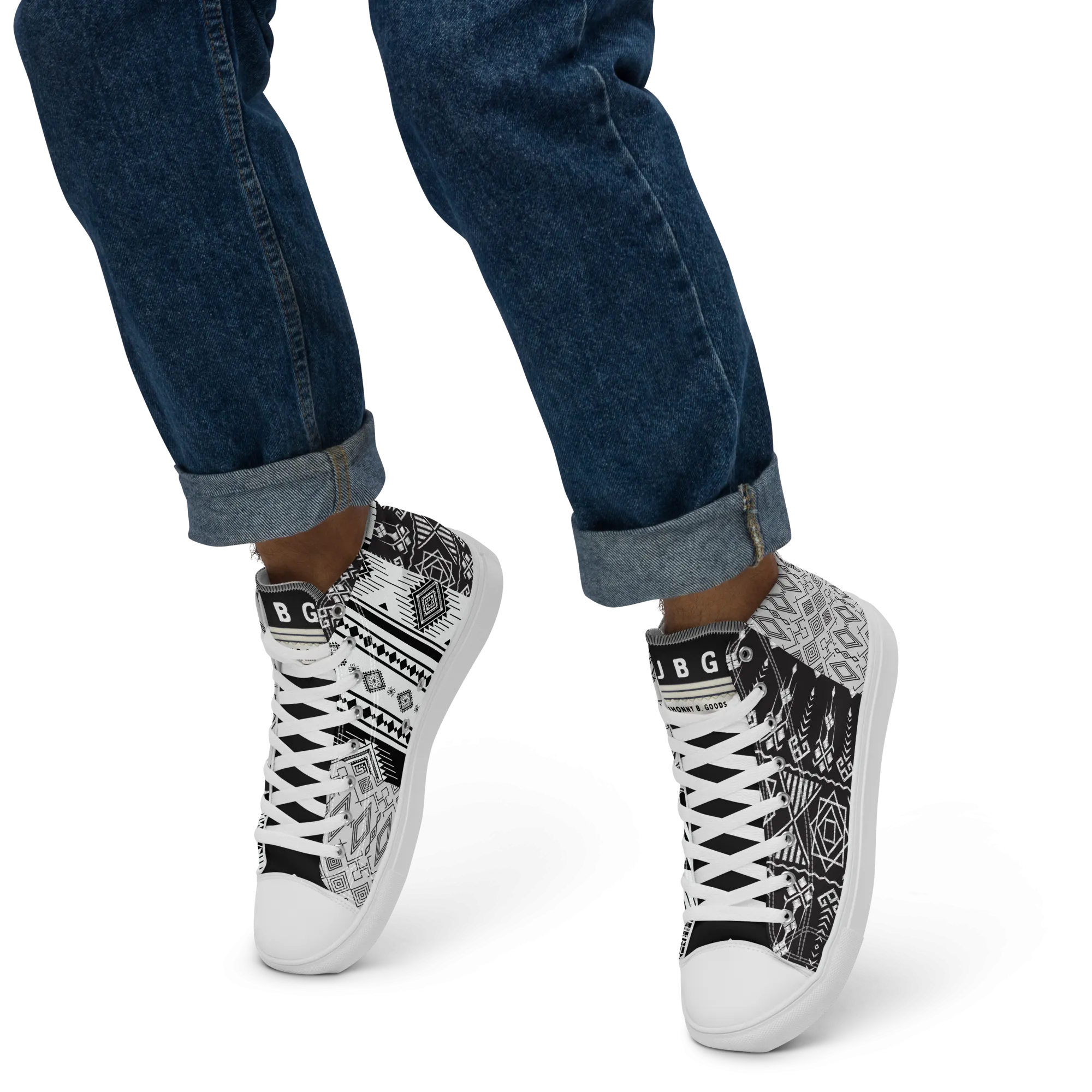 Apache Men’s high canvas shoes