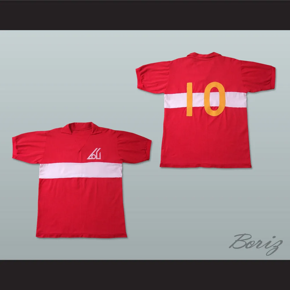 Atlanta Apollos Red Football Soccer Jersey