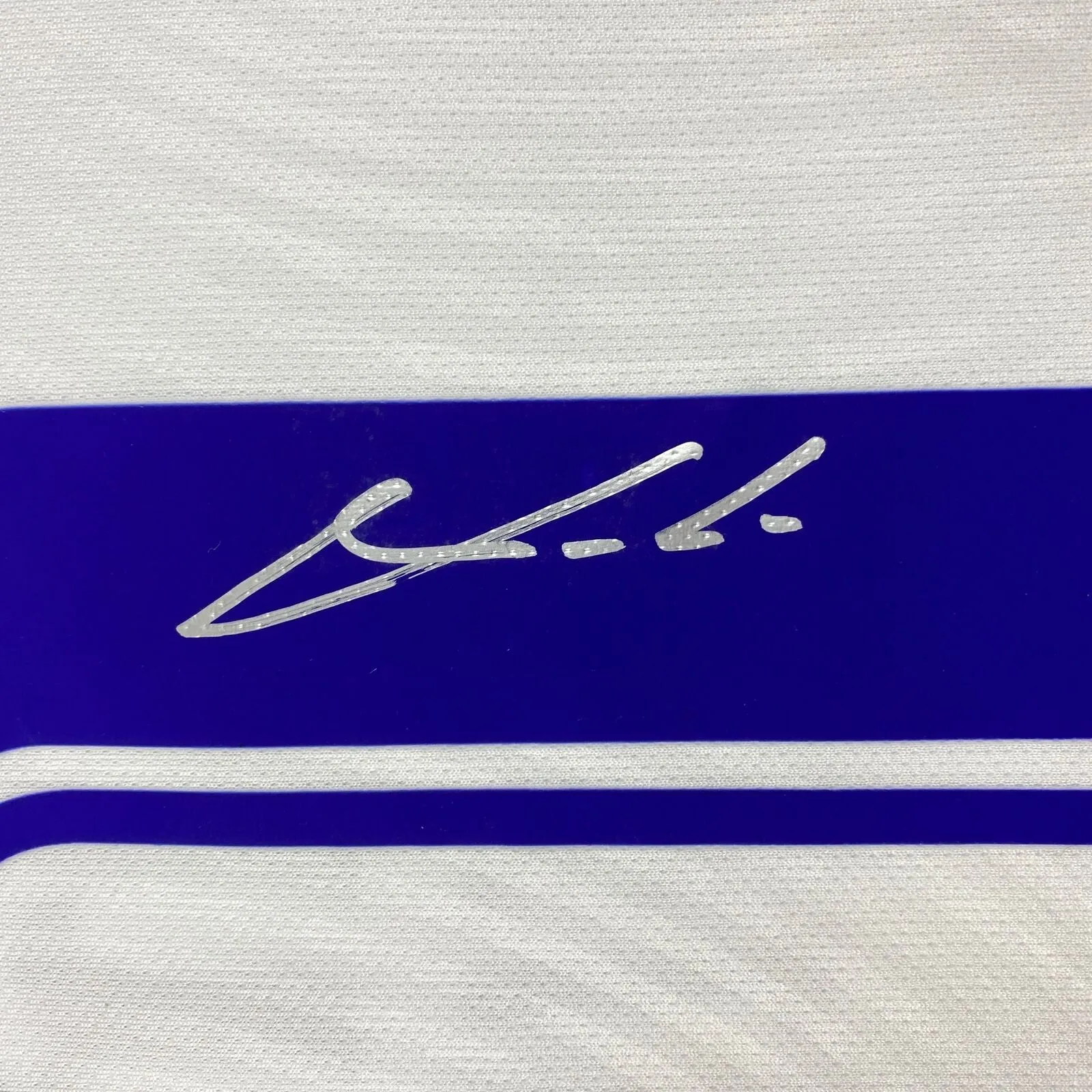 Autographed/Signed Luka Modric Real Madrid White Soccer Jersey Beckett BAS COA
