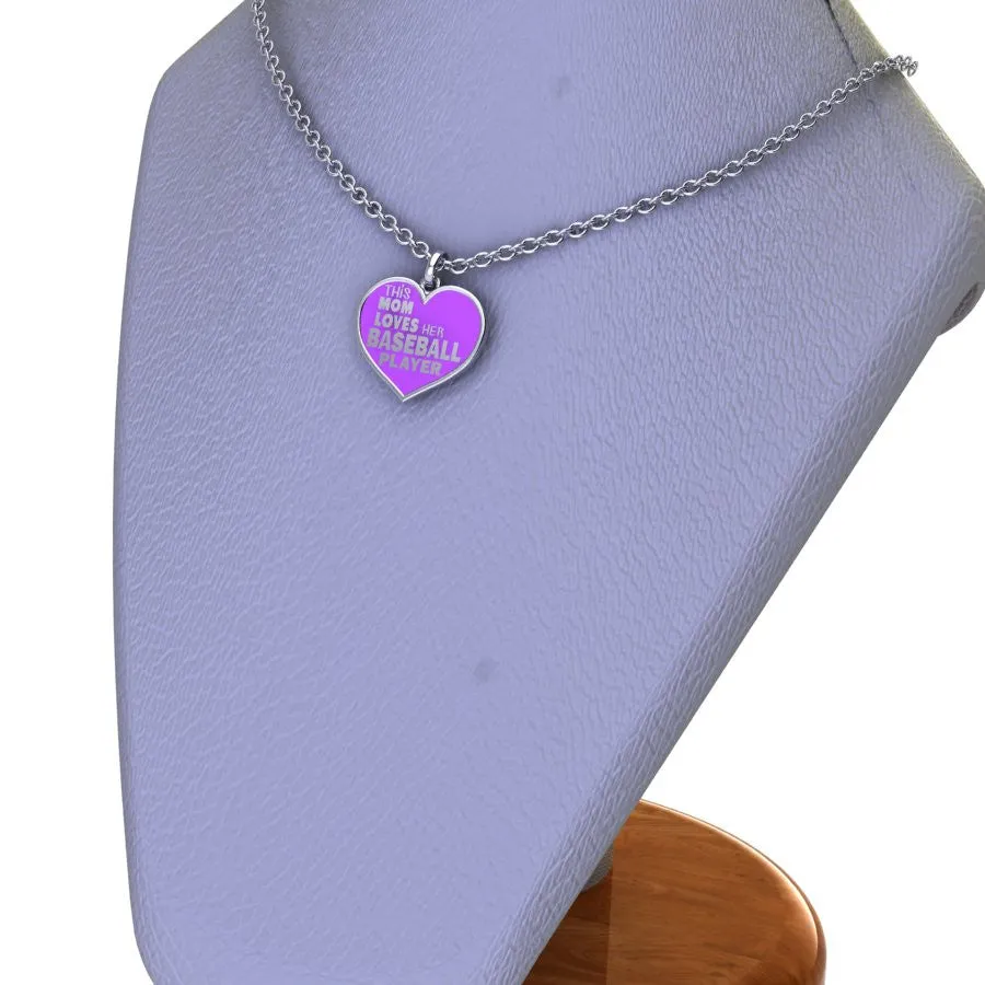 Baseball Mom Love Charm