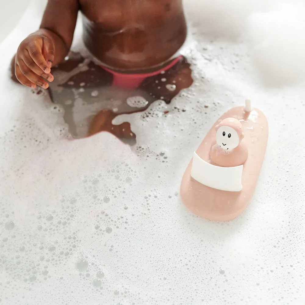 Bath Toy Boat Set - Dusty Pink