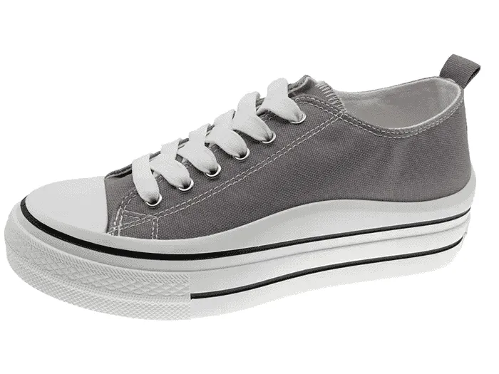 BEPPI CANVAS SHOE (GREY)