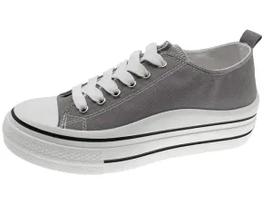 BEPPI CANVAS SHOE (GREY)