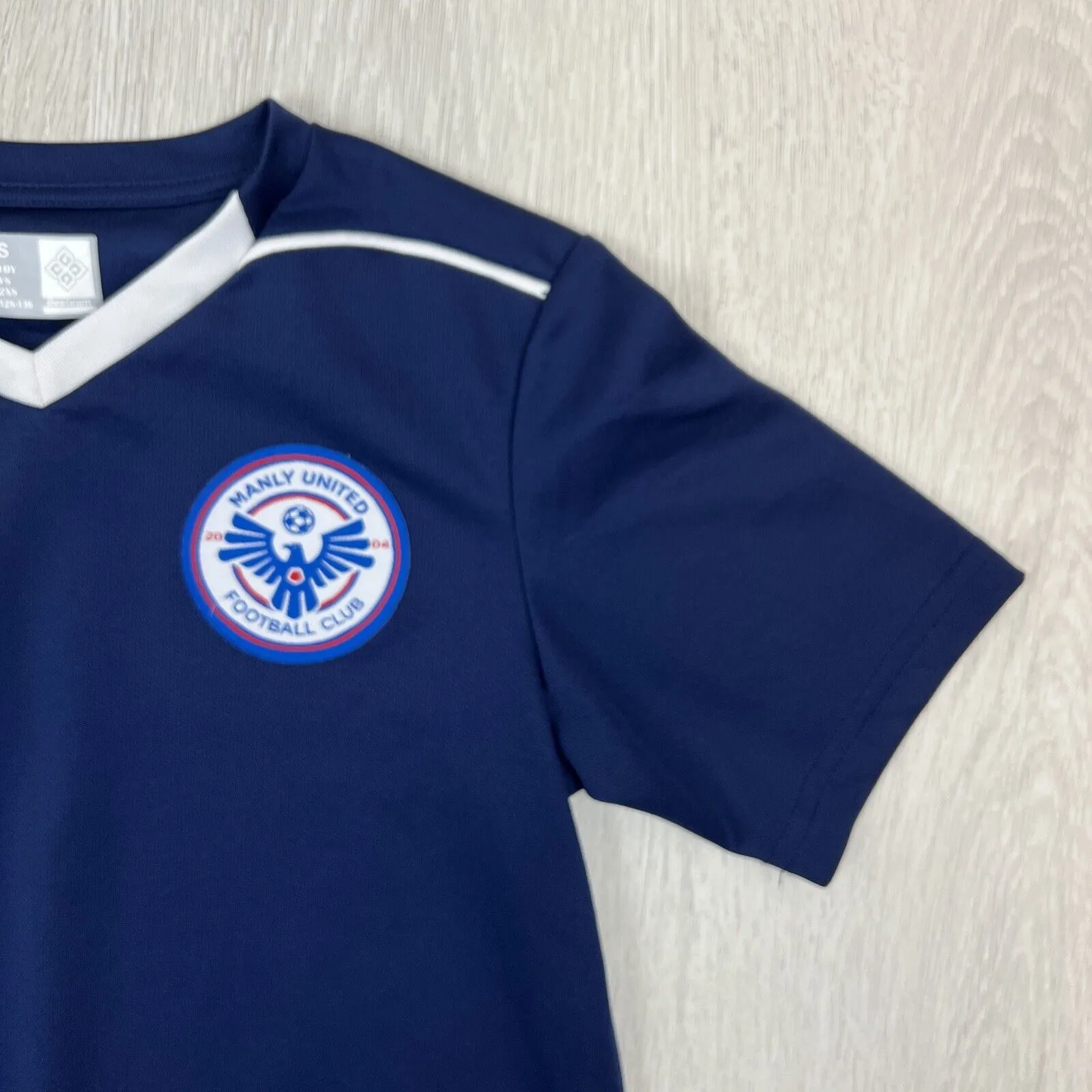 Besteam Kids Manly United Football Club Soccer Jersey Size 10 Years