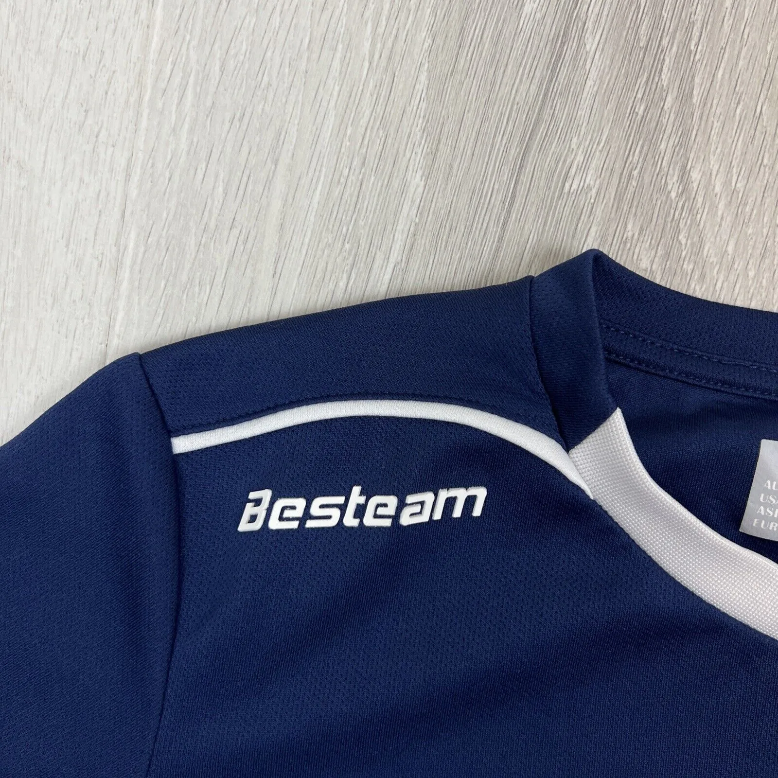 Besteam Kids Manly United Football Club Soccer Jersey Size 10 Years