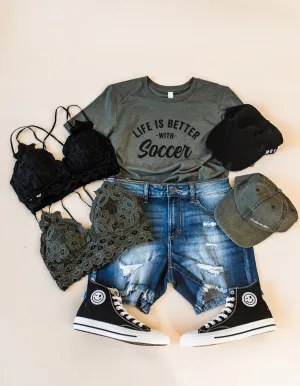 Better with Soccer Tee