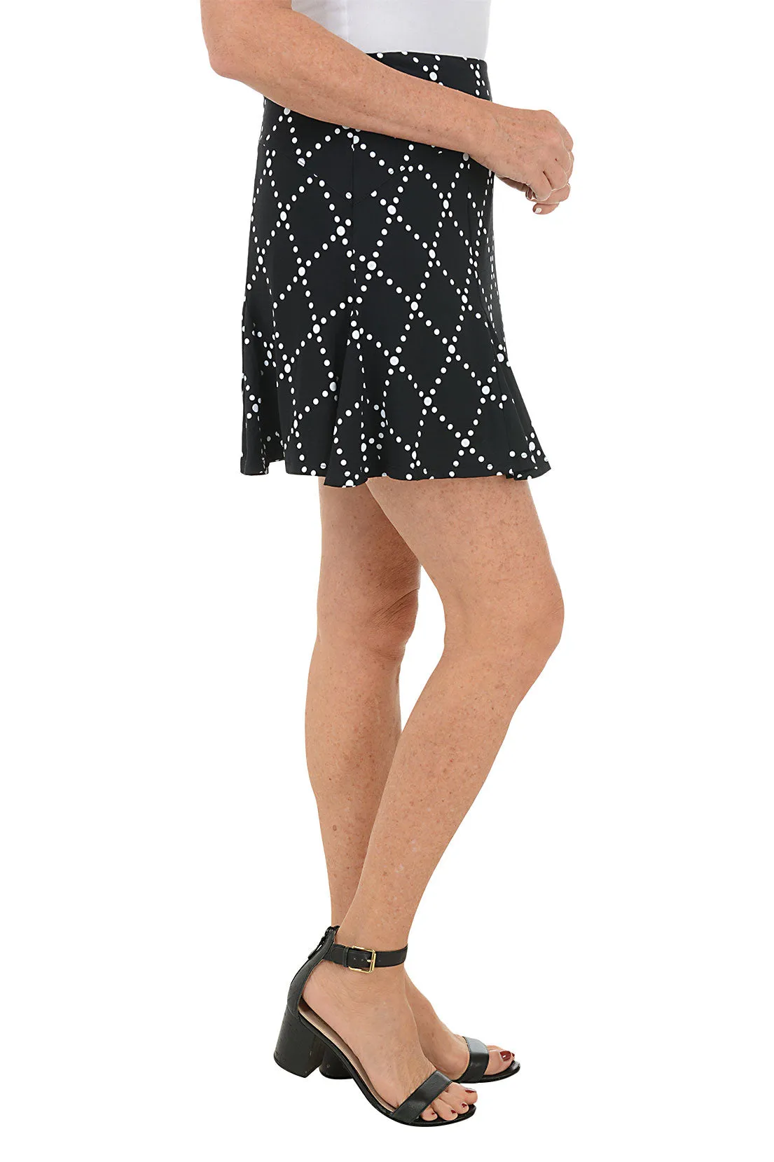 Black Diamond Geo UPF50  Godet Skort